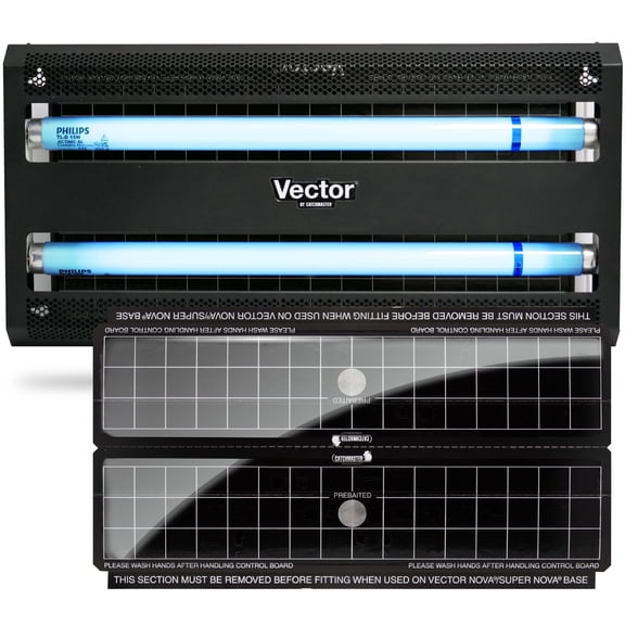 Catchmaster Vector 30, UV Light Fly Traps Indoor for Home, Electric Bug Light Trap, Black