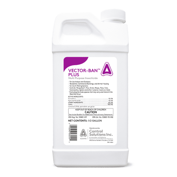 Vector-Ban Plus Multi-Purpose Insecticide - 64 fl oz Bottle by Control Solutions