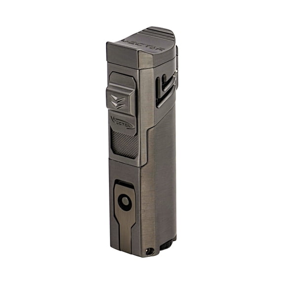 Vector Caliper Single Flame Torch Lighter with Cigar Punch