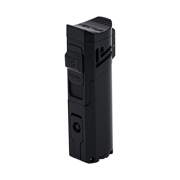 Vector Caliper Single Flame Torch Lighter with Cigar Punch