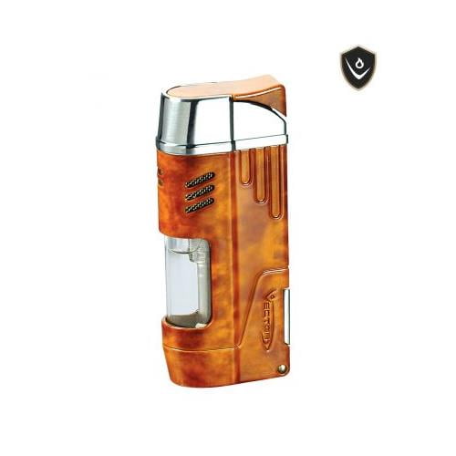 Vector Delta Dual Flame Torch Lighter with Cigar Punch