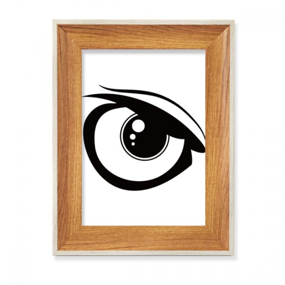Vector Eye Decoration Black Pattern Desktop Wooden Photo Frame Display Picture Art Painting Multiple Sets
