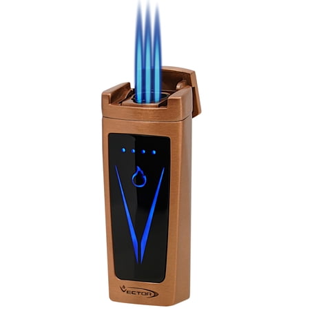 Vector Icon II Electric Triple Flame Torch Lighter
