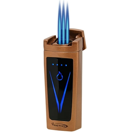 Vector Icon II Electric Triple Flame Torch Lighter