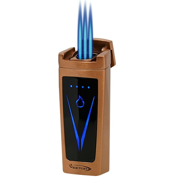 Vector Icon II Electric Triple Flame Torch Lighter