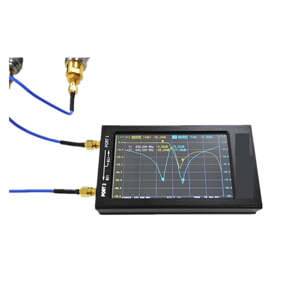 Vector Network Analyzer 3G S-A-A-2 VNA V2 Vector Network Analyzer Digital VNA Tester MF HF VHF UHF USB Logic Antenna Analyzer Standing Wave ,Field Service