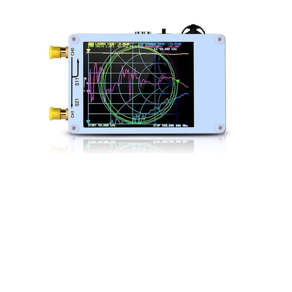 Vector Network Analyzer 50KHz-900MHz Digital Touching Screen Shortwave MF HF VHF UHF Antenna Analyzer Standing Wave