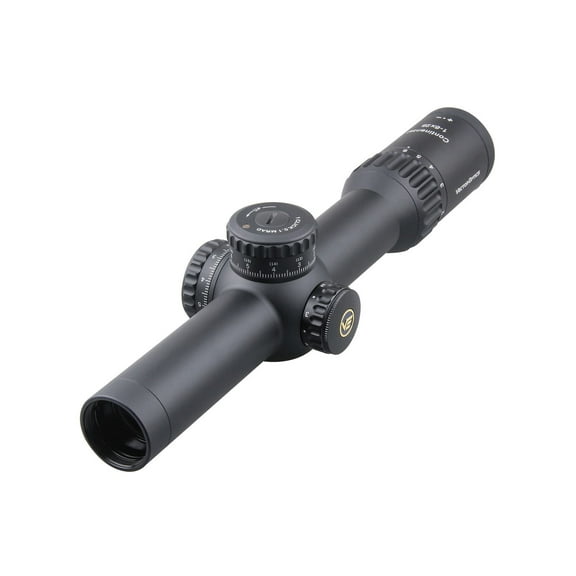 Vector Optics Continental x6 1-6x28 FFP Riflescope, 34mm Tube, Multi-Coated Lenses, Zero Stop, Turret Lock, IP67 Waterproof, Matte Black (SCFF-31)
