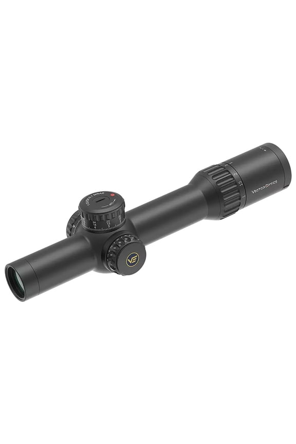 Continental x10 1-10x28 ED CTR Riflescope, First Focal Plane, 34mm Tube, VET-CTR BDC Reticle, IP68 Waterproof, Matte Black (SCFF-47)