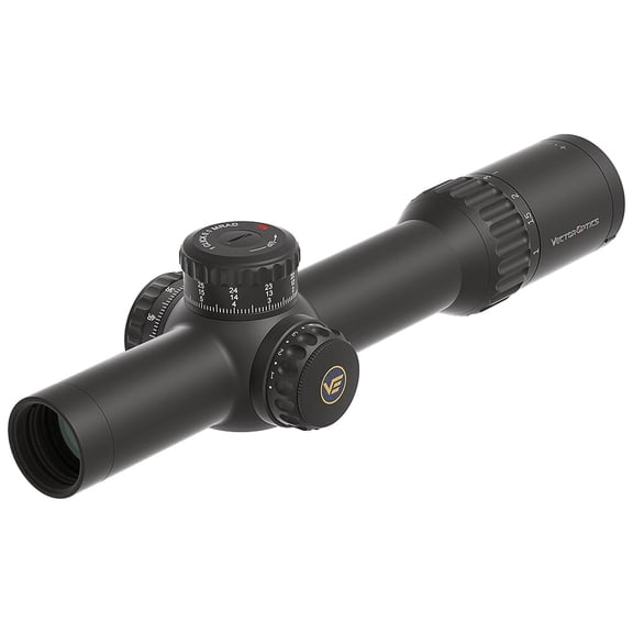 Vector Optics Continental x10 1-10x28 ED Riflescope, VET-CTR MIL Dot Reticle, 34mm Tube, IP67 Waterproof (SCFF-62)
