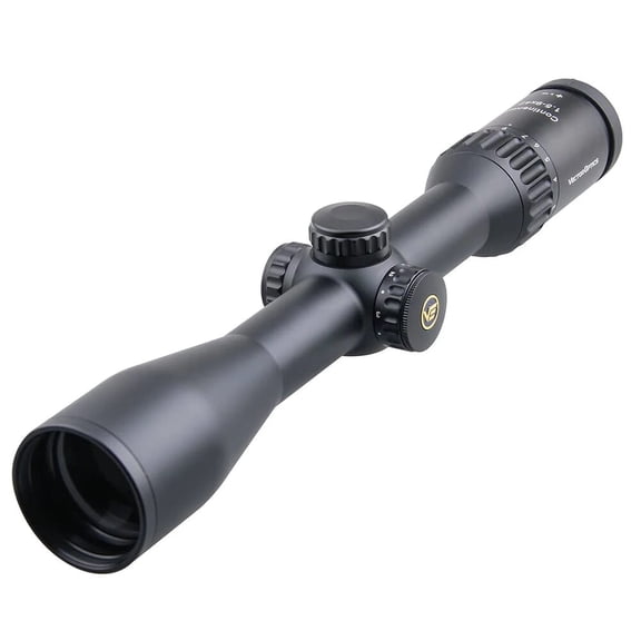 Vector Optics Continental x6 1.5-9x42 G4 Hunting Riflescope, 30mm Tube, German #4 Reticle, Illuminated, IP67 Waterproof, Multi-Coated Lenses (SCOM-23)
