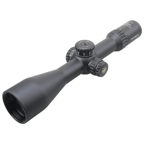 Vector Optics Continental x6 4-24x56 VEC-MBR Riflescope, 34mm Tube, FFP Reticle, Zero Stop, IP67 Waterproof, Matte Black (SCFF-40)