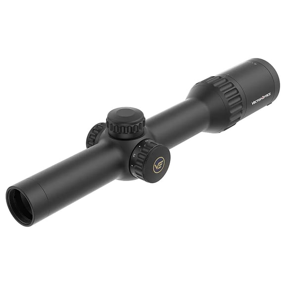 Vector Optics Continental x8 1-8x24 ED Riflescope, SFP, German #4 Etched Reticle, 93% Light Transmission, Schott HT Glass, Compact and Lightweight (SCOC-37)