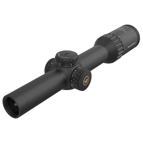Vector Optics Continental x8 1-8x24i ED Fiber Riflescope, 30mm Tube, Second Focal Plane, IP67 Waterproof, 11 Illumination Settings, Matte Black (SCOC-45)