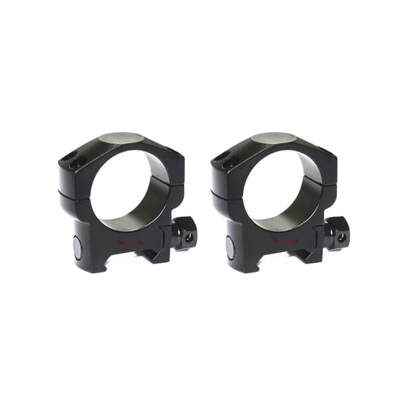 Vector Optics Rifle Scope Rings, 30mm Tube, Picatinny/ Weaver, 21.5mm Height, 6063-T6, Matte, Black