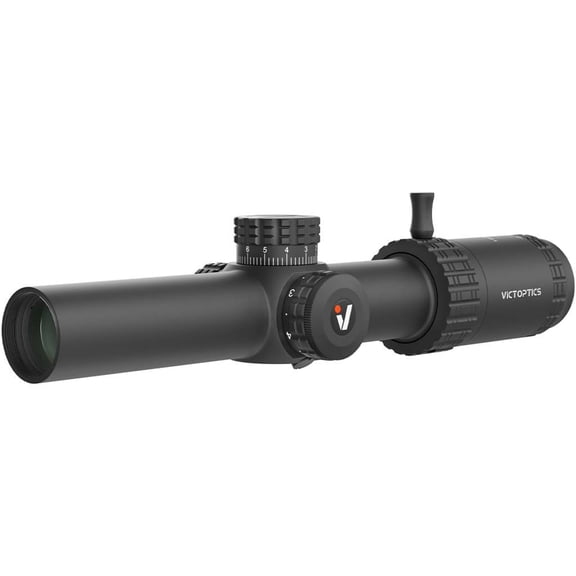 Vector Optics Victoptics S6 1-6x24 30mm Tube LPVO Rifle Scope, Second Focal Plane, VIS-F1 Reticle, Black