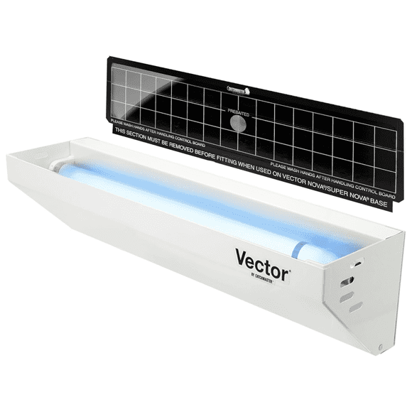 Catchmaster Vector Optima Fly Trap, UV Light Fly Traps for Home, Indoor Bug Catcher, White