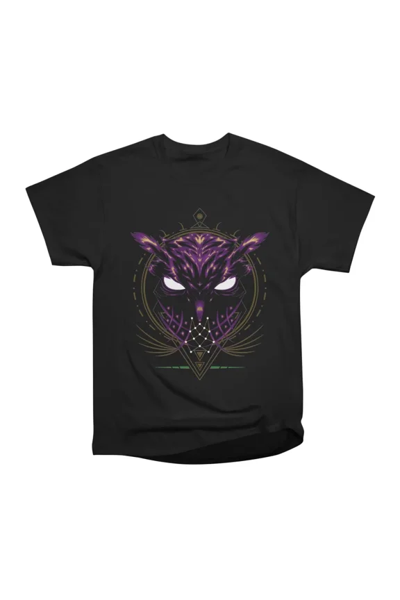 Vector Owl T-Shirt Tee Gift For Him Merch For Her Apparel For Friend