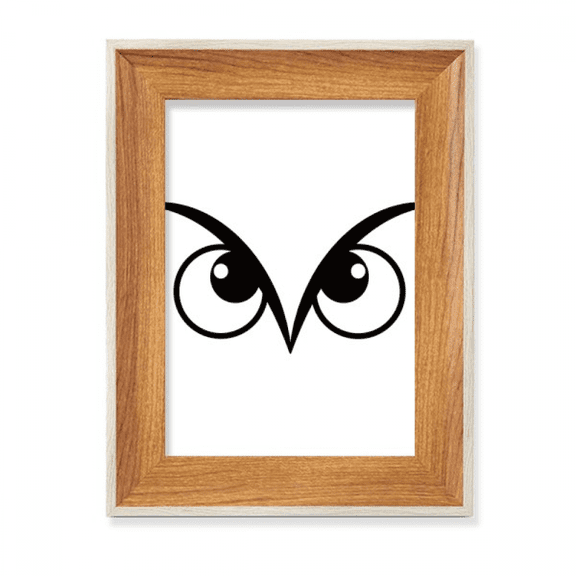 Vector Pattern Black Eye Decoration Desktop Wooden Photo Frame Display Picture Art Painting Multiple Sets