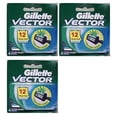 thumbnail image 1 of Vector Plus Refill Razor Blades 4 ct. (Pack of 3), 1 of 2