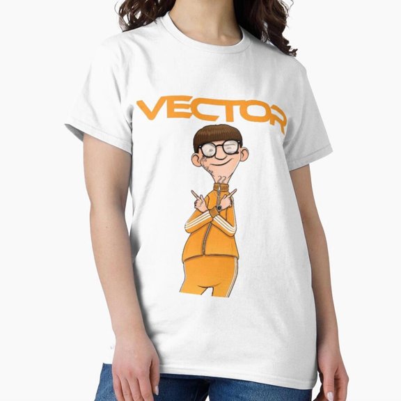 Vector Retro Villain Orange Tracksuit Mathematical Direction Edition 2 T-Shirt