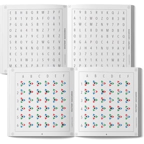 Vector Saccades Vision Training Kit  Sports Vision & Reaction Time Trainer for Athletes  Eye Focus & Tracking Exercise Tool to Improve Hand Eye Coordination, Focus, and Visual Accuracy