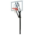 thumbnail image 1 of Vector Turbo Steel-Glass In Ground Adjustable Basketball System, Royal Blue, 1 of 1