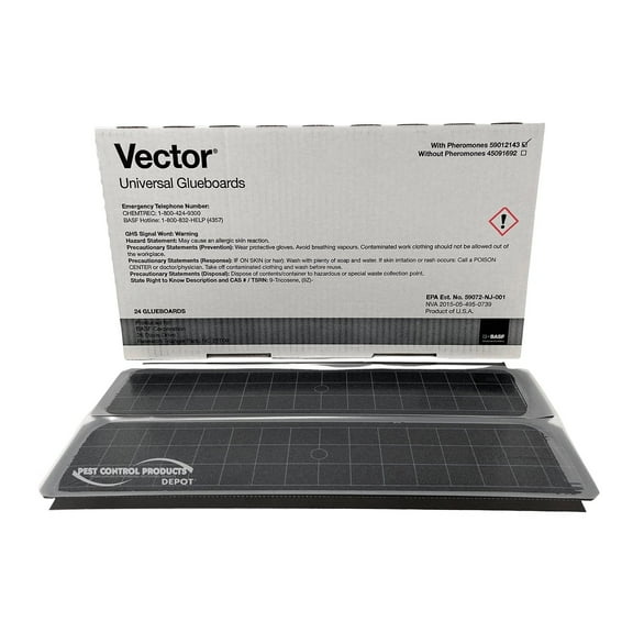 Vector Universal Glue Boards with Pheromones (59012143) pack (12 glue boards)