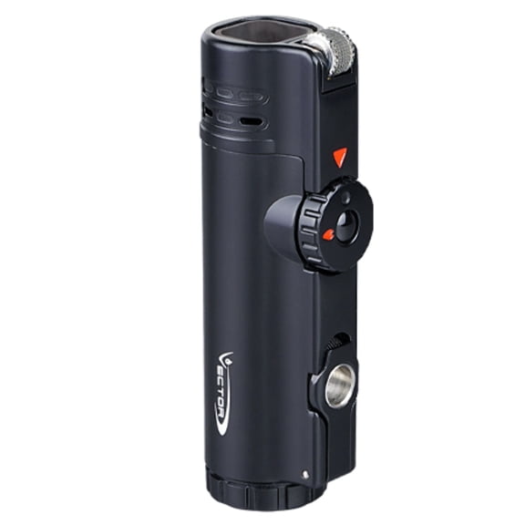 Vector Warcraft Quad Flame Torch Lighter with Cigar Punch