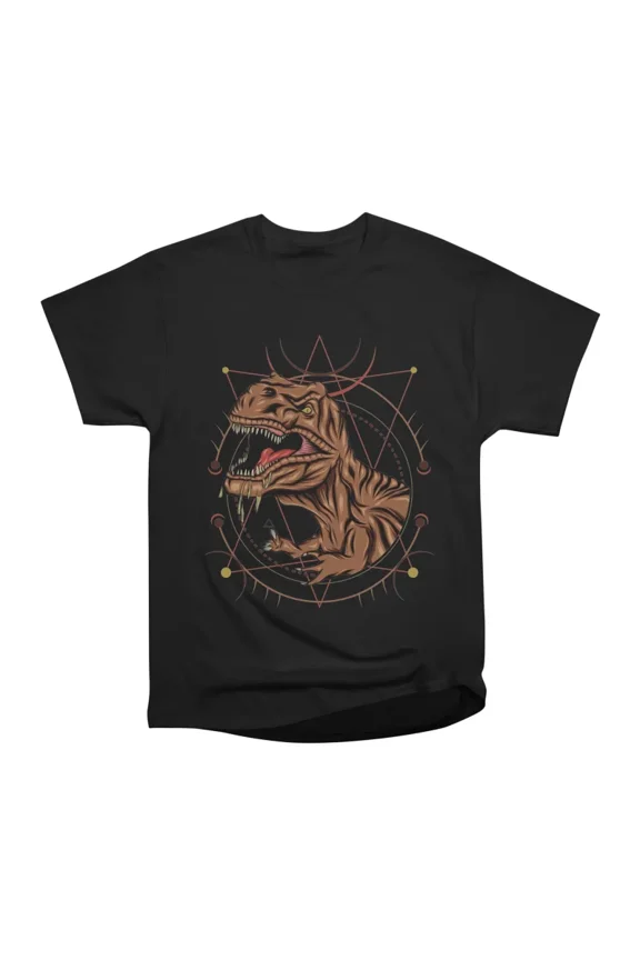 Vector trex who was very angry T-Shirt Tee Gift For Him Merch For Her Apparel For Friend