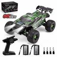 thumbnail image 1 of 1:14 4WD High Speed RC Monster Truck, Up to 60 KM/H All-Terrain Off-Road RC Car, Water-Resistant, LED Lights, 4 Shocks, Dual 7.4V 1500mAh Batteries, 2.4GHz Hobby RC Toy, Gift for Ages 8+ Kids, 1 of 9