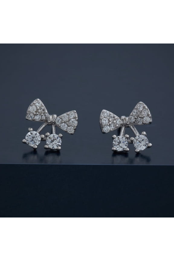 1.63 Ct Lab Created Diamond Stud Earrings for Women - 14K White Gold Plated Dazzling Engagement Jewelry - Fabulous Gift for Cherished Moments - Elegant Jewelry for Her