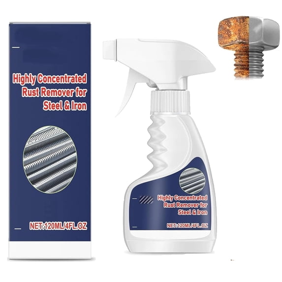 Vedaeyer Rust Remover, 2026 Upgraded Concentrated Rust Remover for Metals, Rust Stain Remover for Tools,Multipurpose Rust Remover Spray For Metal, Powerful Steel Rust Removal