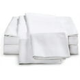 thumbnail image 1 of Vedanta Home Collection 4pc Sheet Set Twin 600 Threadcount 100% Natural Cotton Twin Sheet Set White Fit up to 19'' Inch Extra Deep Pocket Super Soft, 1 of 6