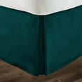 thumbnail image 1 of Vedanta Home Collection Bed Skirt Split Corner California Queen Size 600 Threadcount 100% Natural Cotton California Queen Size One Bed Skirt Split Corner Teal Blue 24'' Inch Drop Super Soft, 1 of 5