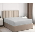 thumbnail image 1 of Vedanta Home Collection Fitted Sheet Full 600 Threadcount 100% Natural Cotton Full One Fitted Sheet Dark Grey Fit up to 15'' Inch Extra Deep Pocket Super Soft, 1 of 4