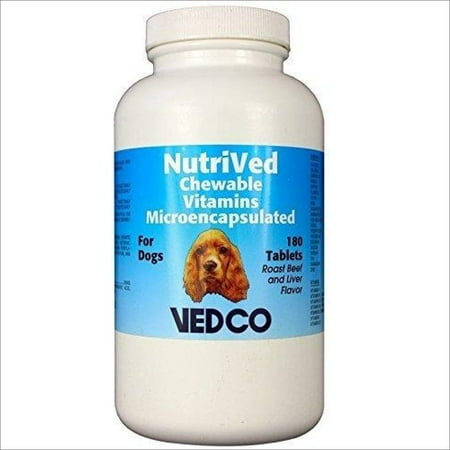 Vedco NutriVed Chewable Vitamins for Dogs 180 Tablets