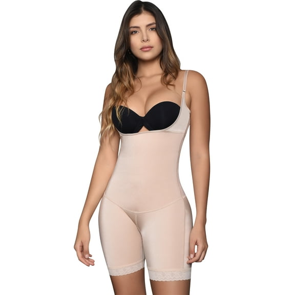 Vedette 914 Amelie Open Bottom Mid thigh Shaper