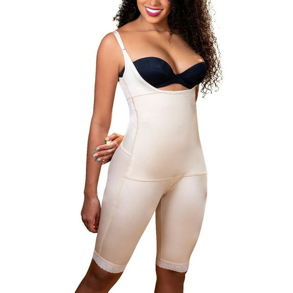 Vedette Stephanie Firm Compression Mid-Thigh Full Body Shaper 104/206