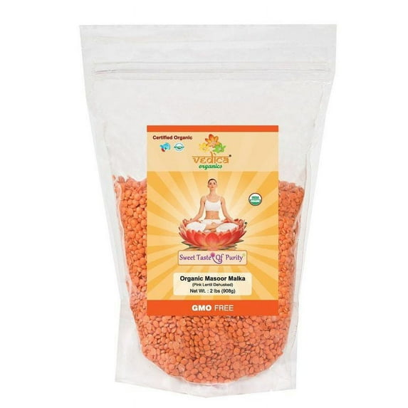 Vedica Organics Organic Masoor Malka (Pink Lentil Dehusked)