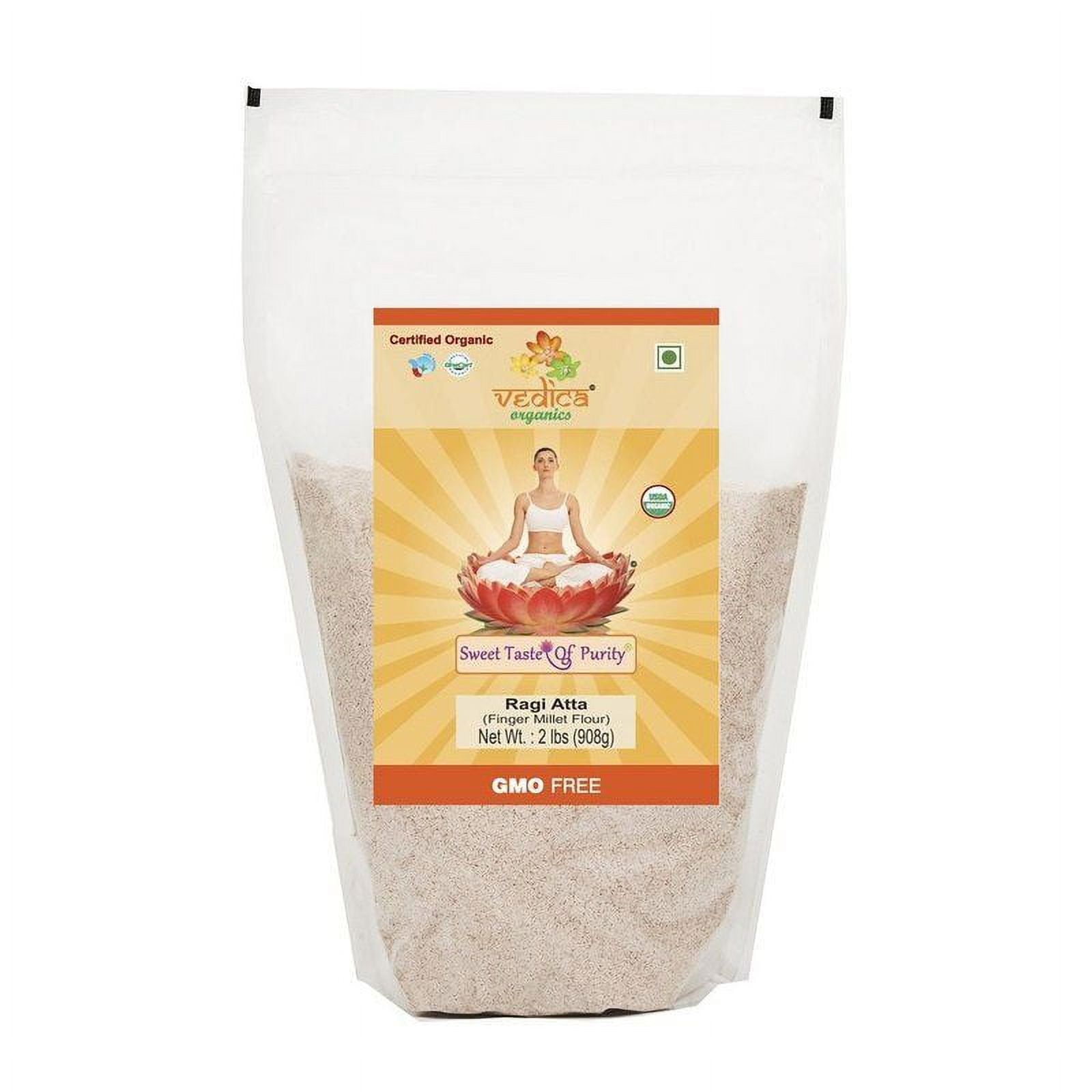 Vedica Organics Organic Ragi Atta (Finger Millet Flour)