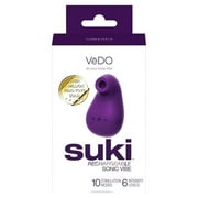 Vedo Suki Rechargeable Sonic Vibe Tease Me Turquoise, Finger Vibrator