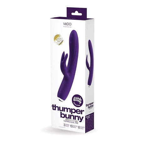 Vedo Thumper Bunny Rabbit Vibrator, Deep Purple