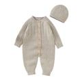 thumbnail image 1 of Vedolay Baby Girl Autumn Outfits Boys Girls Cute Warm Winter Jumpsuits Overall Romper Clothes Khaki,68, 1 of 5
