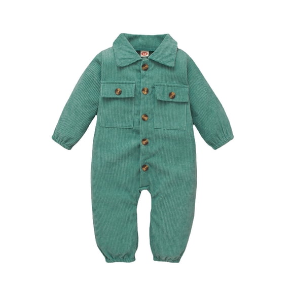 Vedolay Baby Girl Clothes Romper Jumpsuit Bodysuit Fall Winter Clothes Set Green,86