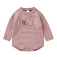 thumbnail image 1 of Vedolay Baby Girls Bodysuits 2023 Baby Kids Girls Boys Long Sleeve Bodysuits Pink,80, 1 of 5