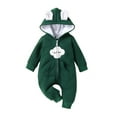 thumbnail image 1 of Vedolay Baby Girls Bodysuits Boys Girls Cute Warm Winter Jumpsuits Overall Romper Clothes Green,NB, 1 of 4