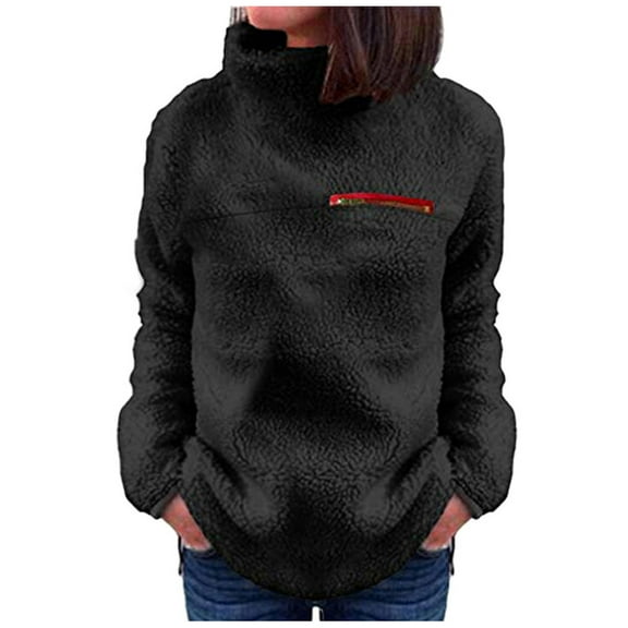 Vedolay Basic Sweatshirt for Women Fashion Casual Crewneck Tie Dye Sweatshirt Womens Fashion Black,S