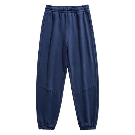 Vedolay Big and Tall Pants Linen Pants Men Summer Zipper Pants Linen Pants Navy,L