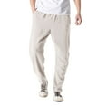 thumbnail image 1 of Vedolay Big and Tall Pants Wasit Casual Straight Camo Casual Pants White,2XL, 1 of 5